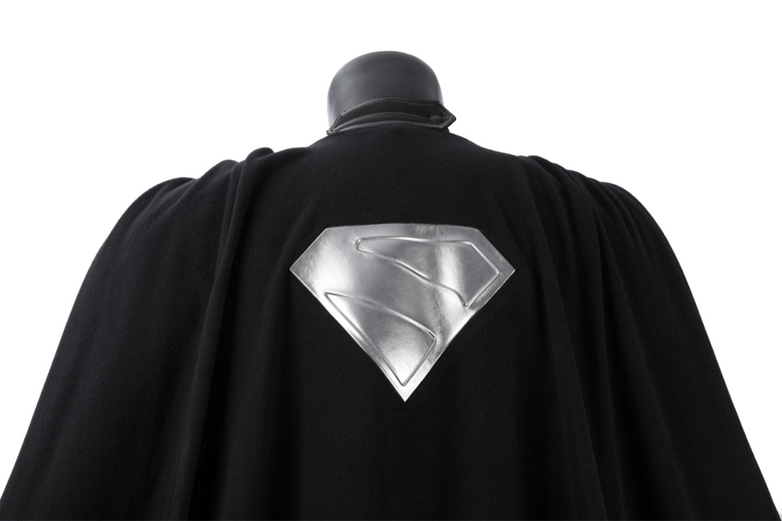 [ylevol] Superman Legacy Clark Kent Black Suit Top Cosplay Costumes