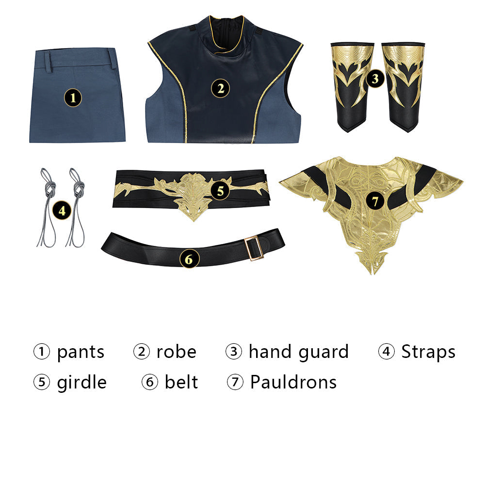 [ylevol] Baldur's Gate 3 The Dark Urge Male Fullset Cosplay Costumes
