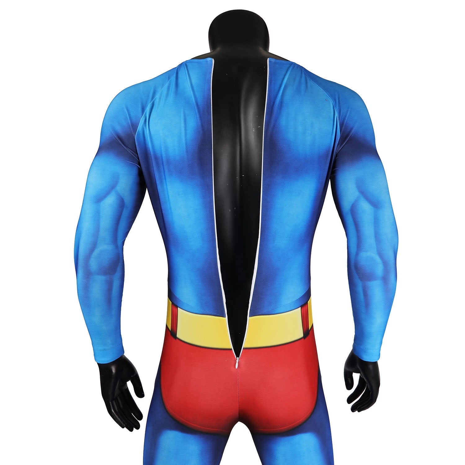 [ylevol] Superman 1978 Moive Christopher Reeve Male Jumpsuit Cosplay Costumes