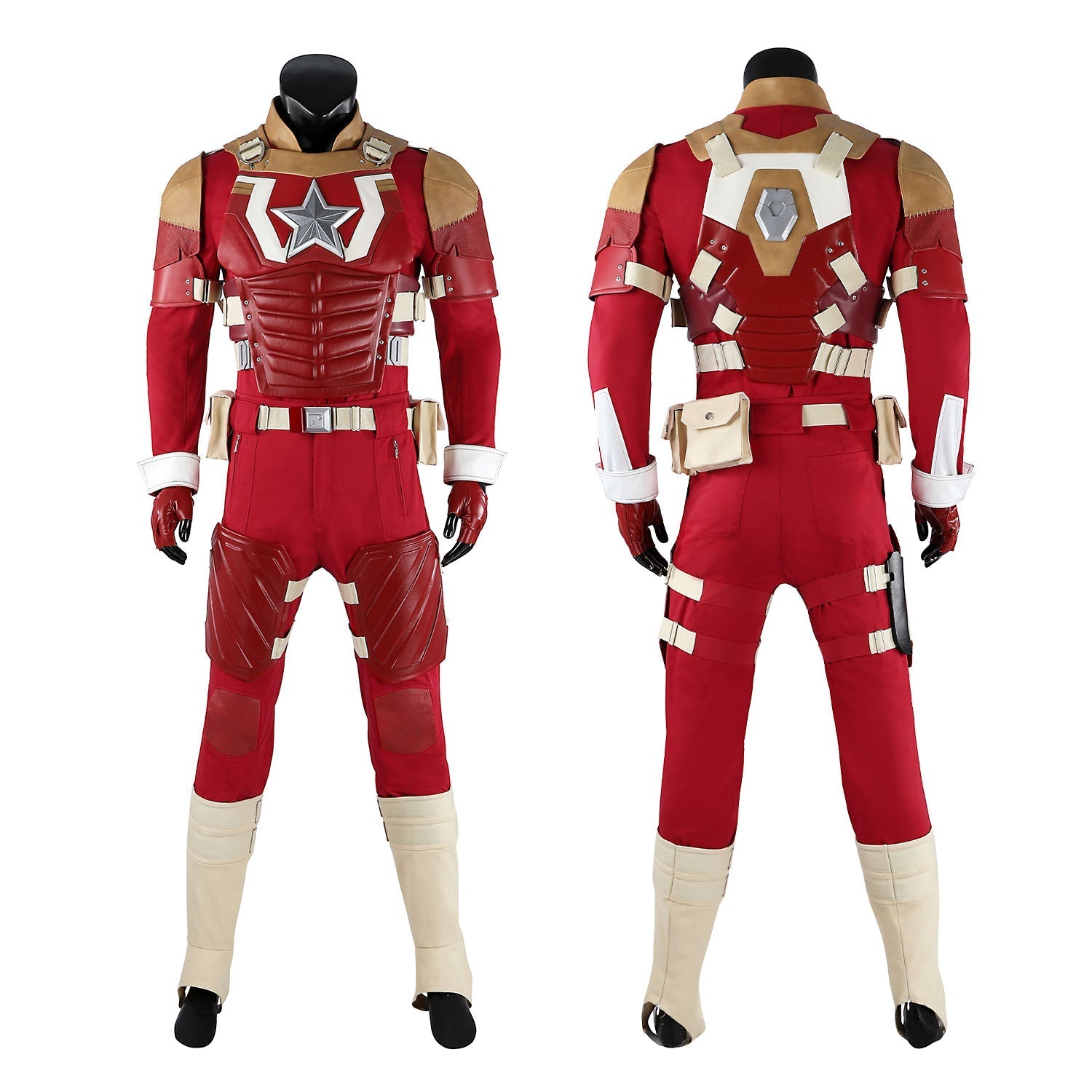 [ylevol] Thunderbolts Red Guardian Full Set Top Level Cosplay Costumes