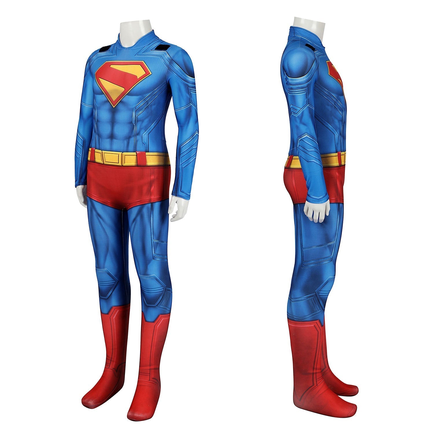 [ylevol] Superman Legacy Clark Kent Kids Jumpsuit Cosplay Costumes