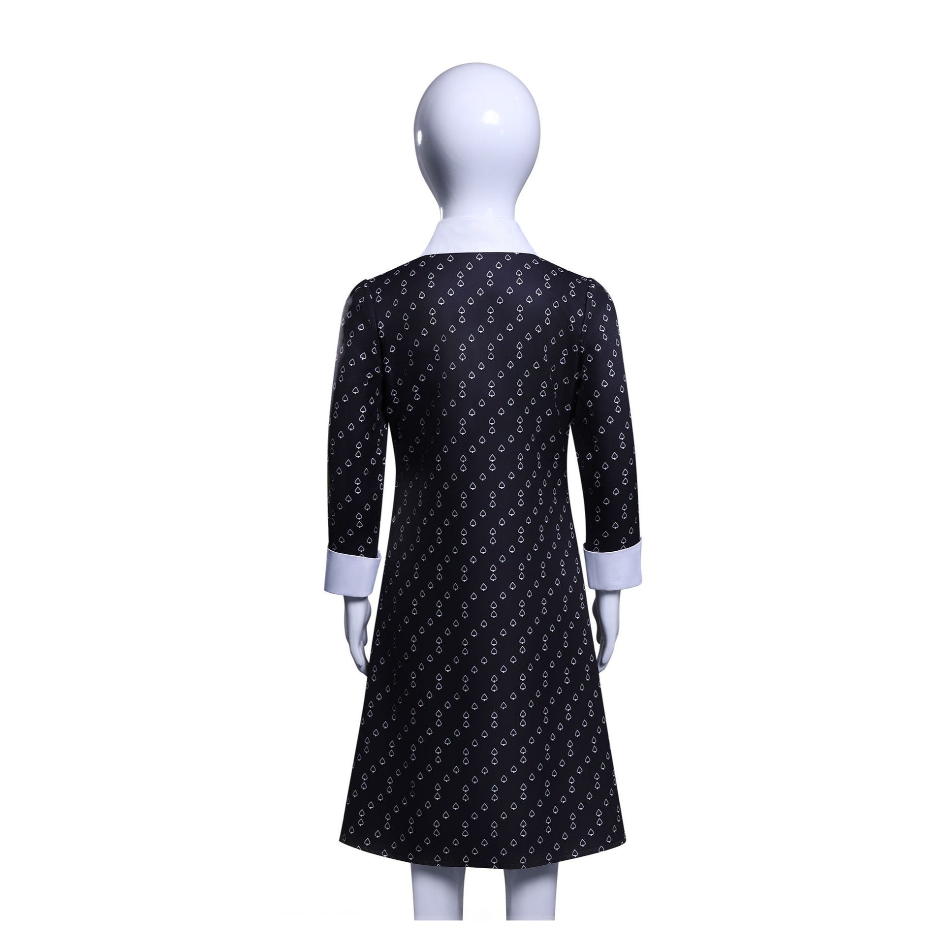 [ylevol] Wednesday 2 Addams Adult and Kids Black Dress Cosplay Costumes