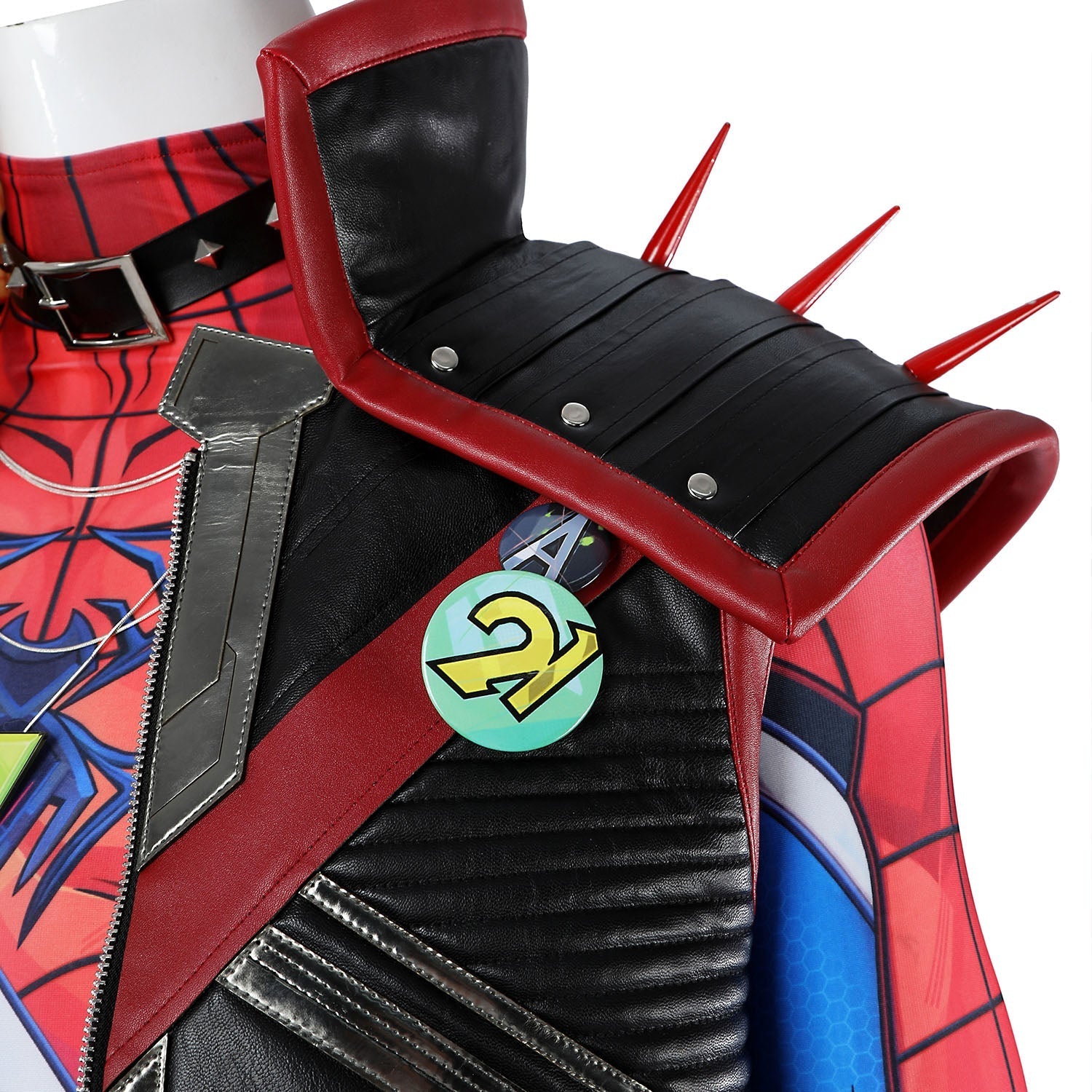 [ylevol] Marvel Rivals Spider punk 2099 Jumpsuit Full Set Cosplay Costumes