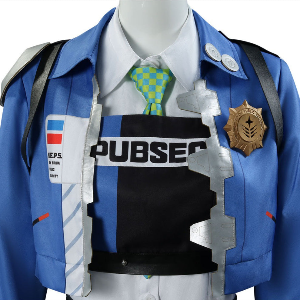 Zenless Zone Zero Public Security Detective Zhu Yuan Cosplay Costumes