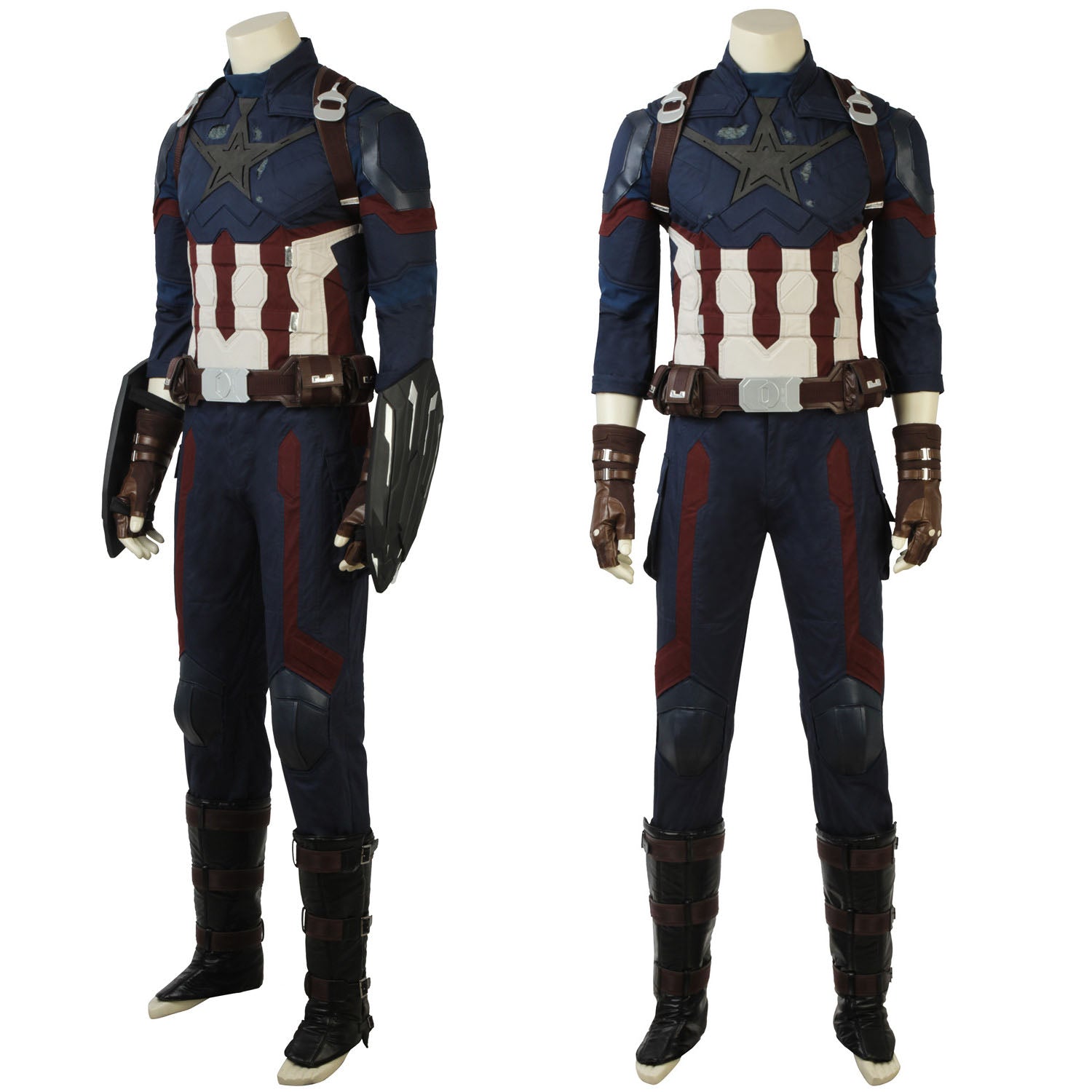 [ylevol] Avengers 3 Infinity War Captain America Steve Rogers Top Cosplay Costumes