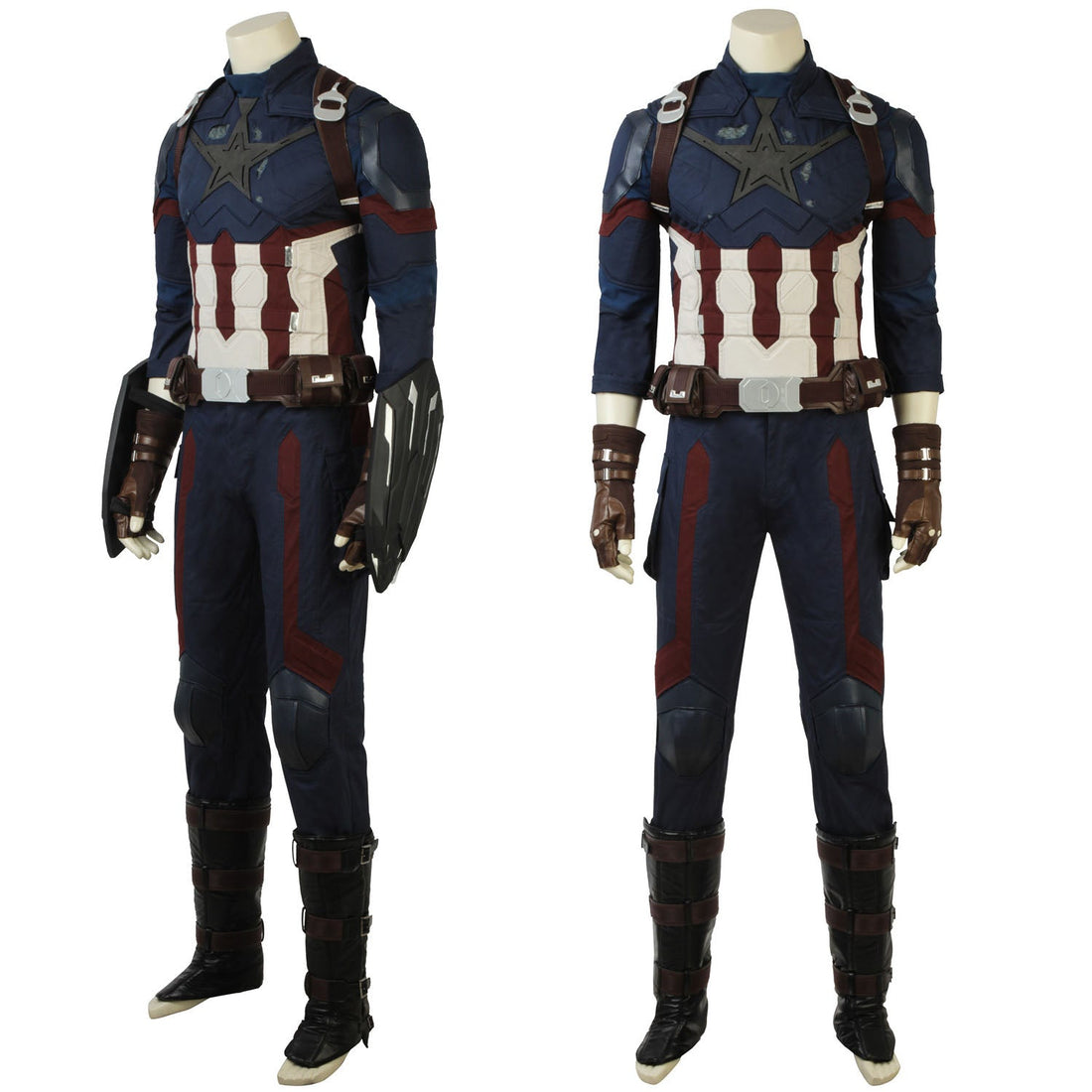 [ylevol] Avengers 3 Infinity War Captain America Steve Rogers Top Cosplay Costumes