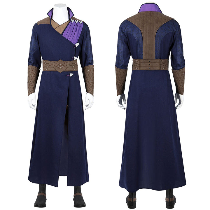 [ylevol] Baldur's Gate 3 Gale Dekarios Navy Blue Male Cosplay Costumes