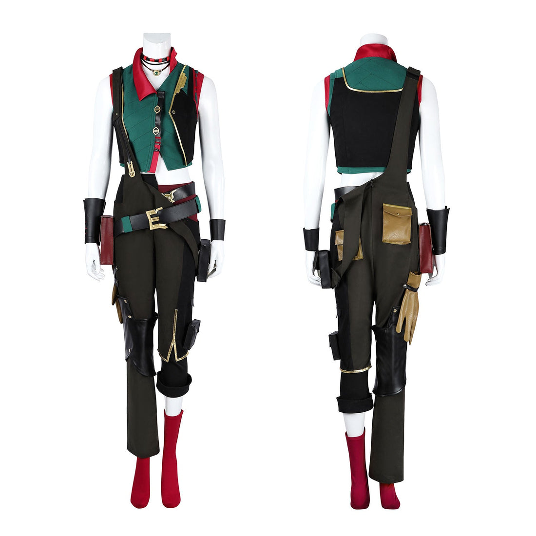 [ylevol] Game LOL Arcane 2 BAOBAO Universe Jinx Cosplay Costumes