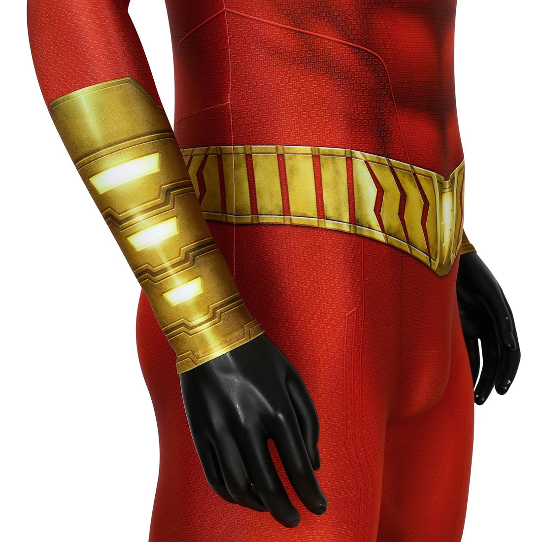 [ylevol] Shazam! Billy Batson Captain Marvel Male Jumpsuit Cosplay Costumes