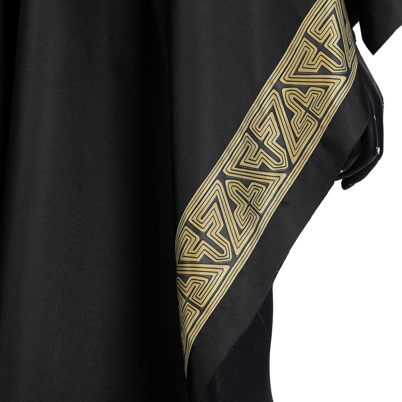 [ylevol] Comics Black Adam Male Jumpsuit with Hooded Cloak Costumes