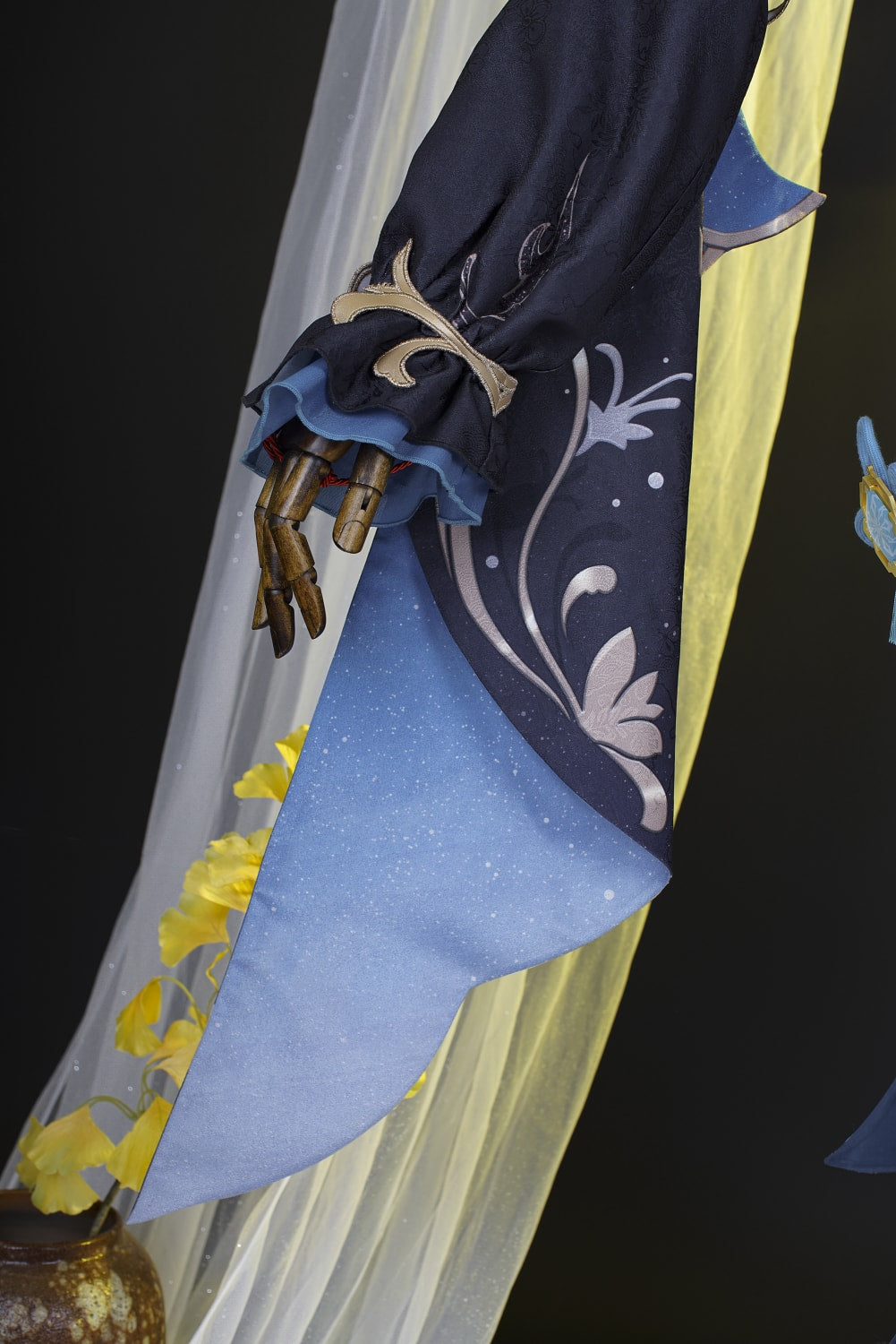 [ylevol] Genshin Impact Shenhe Frostflower Dew Qipao Cosplay Costumes