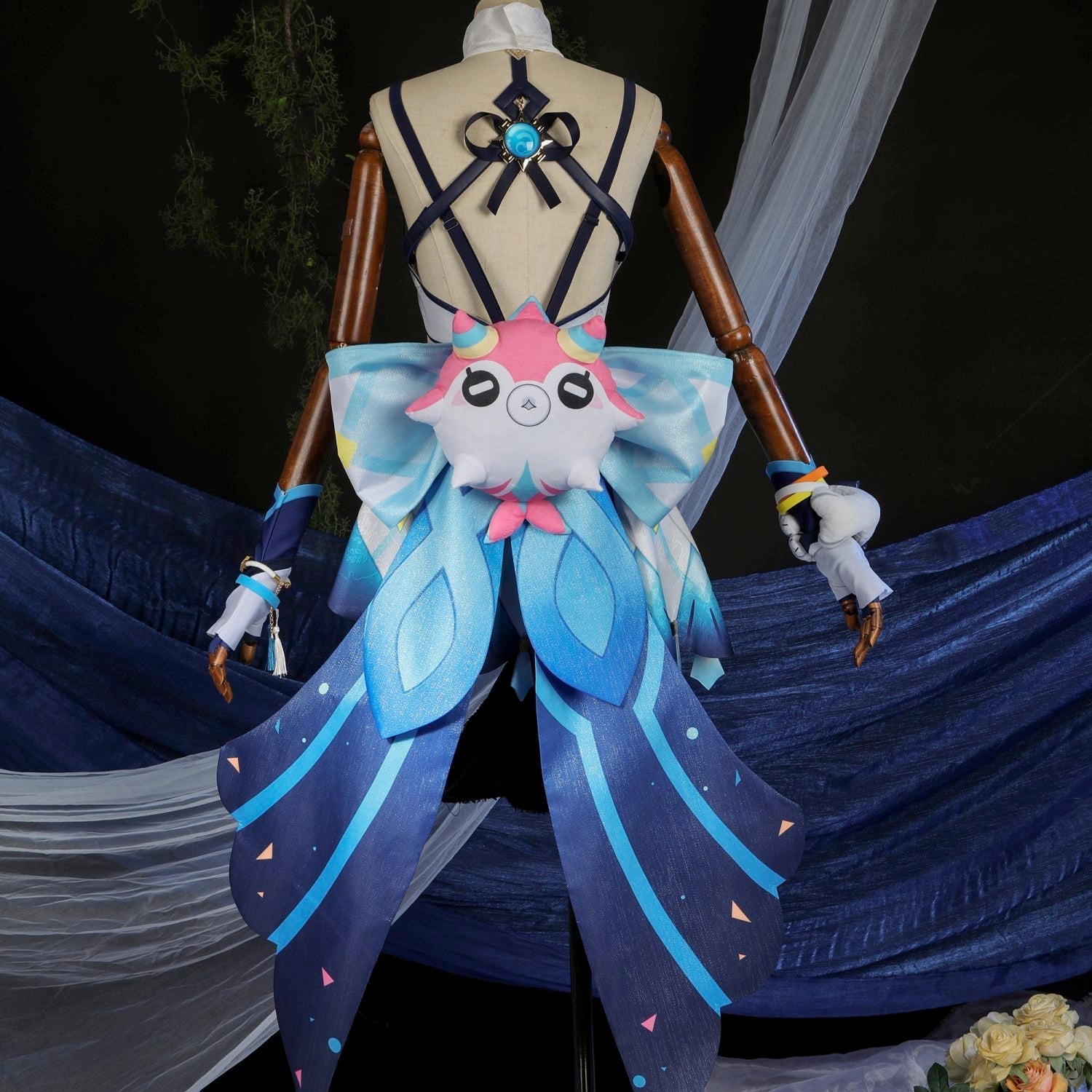 [ylevol] Game Genshin Impact Mualani Full Set Top Level Cosplay Costumes