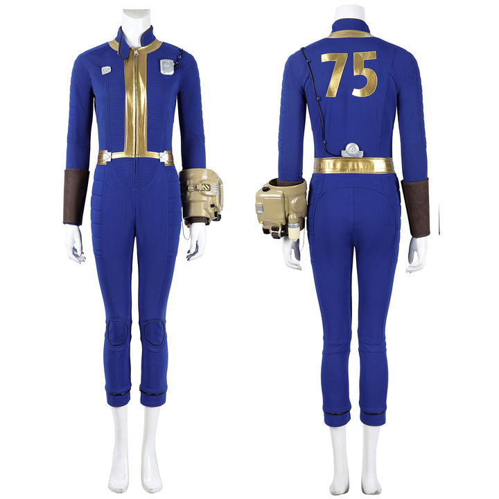 [ylevol] Game Fallout 4 Vault No. 75 Sheltersuit Female Full Set Cosplay Costumes