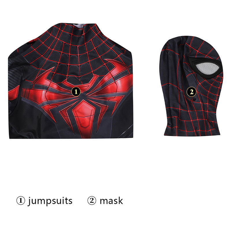 [ylevol] PS5 Spider-Man Miles Morales Advanced Tech Suit Jumpsuit Costumes