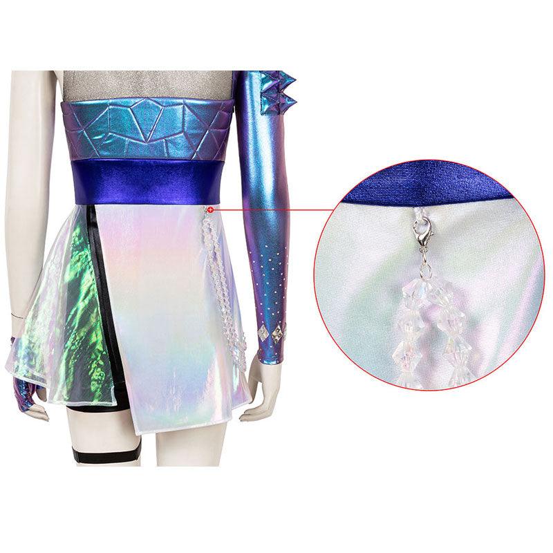 [ylevol] Game LOL KDA ALL OUT Ahri Full Set Top Level Cosplay Costume