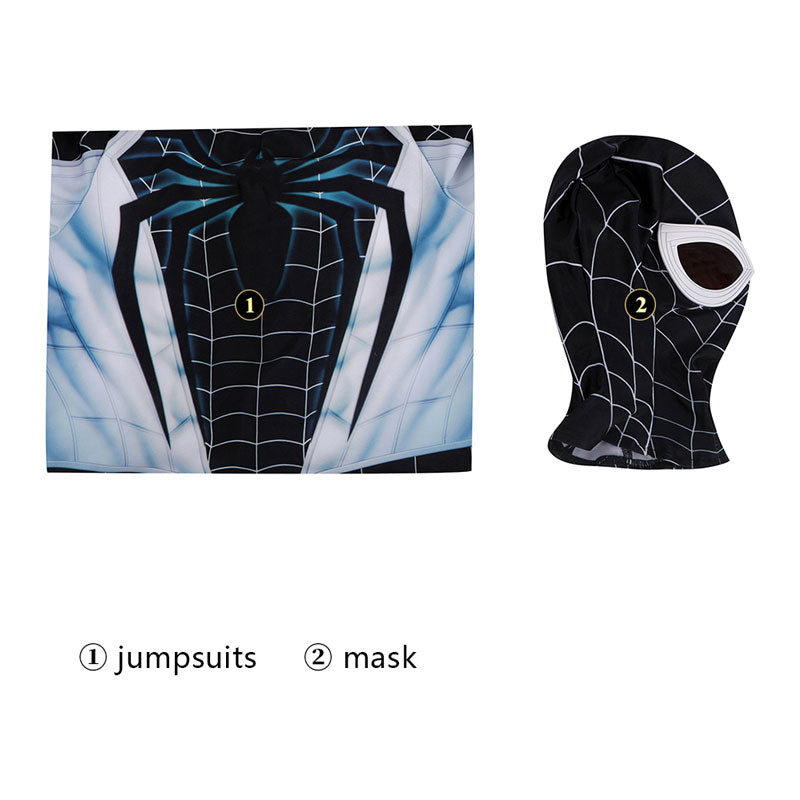 [ylevol] Spider-Man Negative Suit Jumpsuit Kids Cosplay Costumes