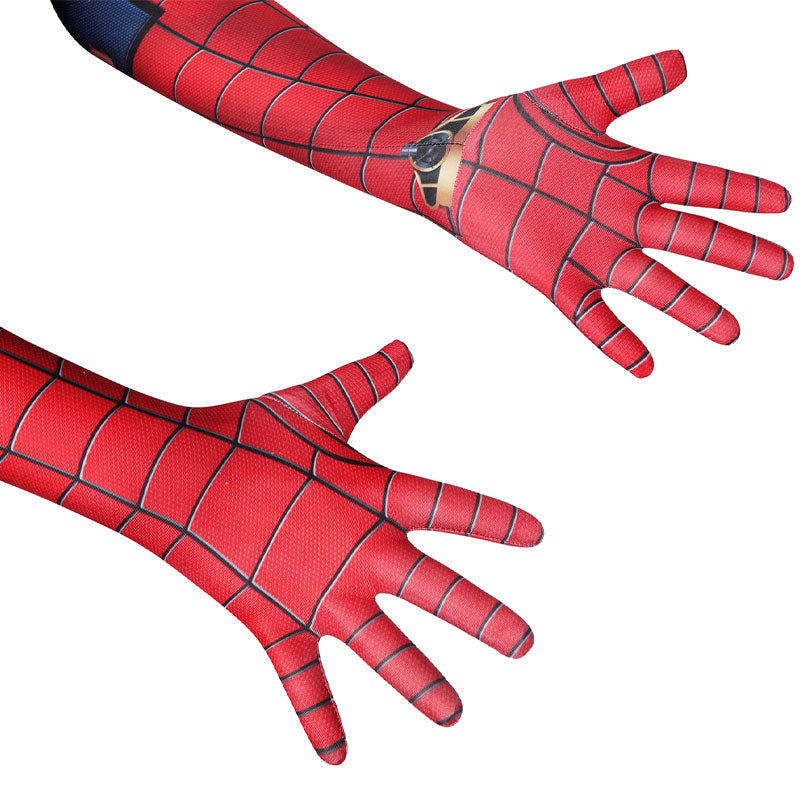 [ylevol] Spider-Man PS5 Classic Suit Damaged Kids Jumpsuit Cosplay Costumes