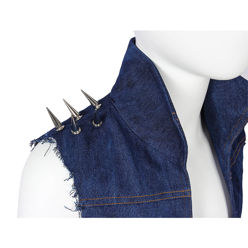 [ylevol] Spider-Man PS4 Spider-Punk Suit Kids Jumpsuit Cosplay Costumes