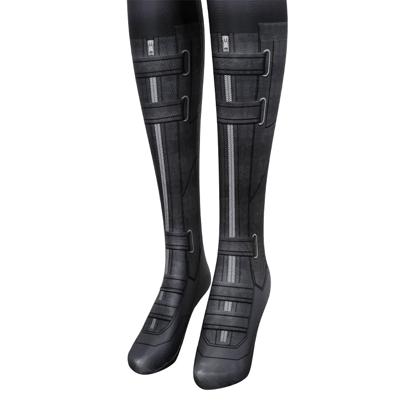 [ylevol] Black Widow Natasha Romanoff Black Jumpsuit Cosplay Costumes