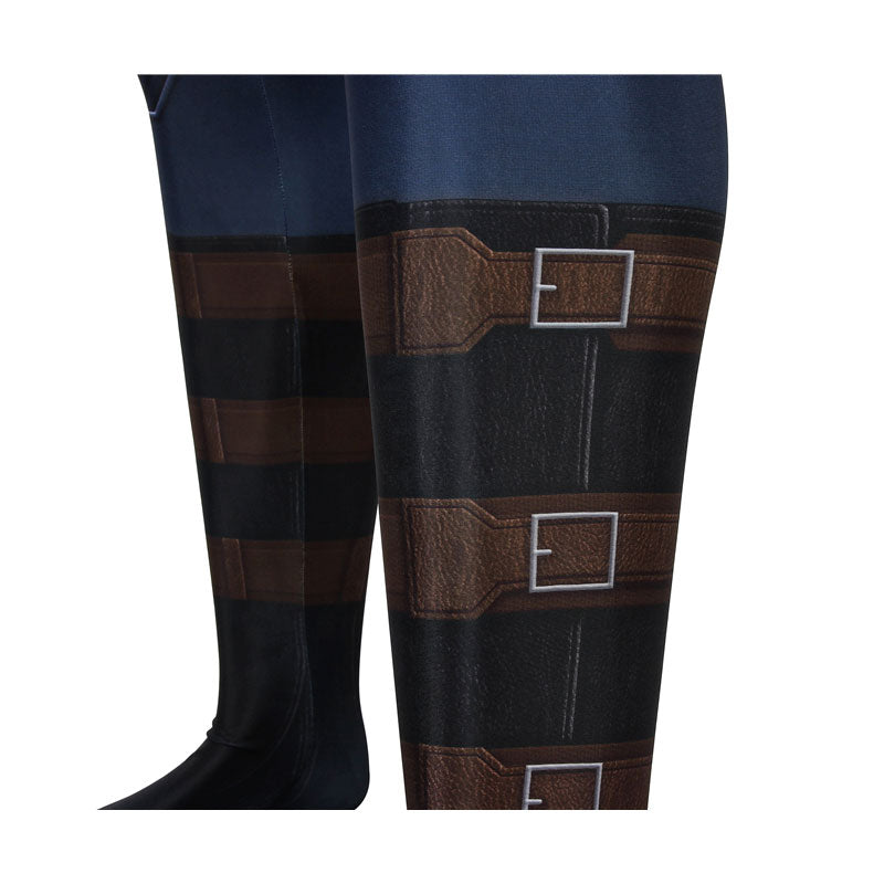 [ylevol] Captain America The Winter Soldier Steve Rogers Jumpsuit Costumes