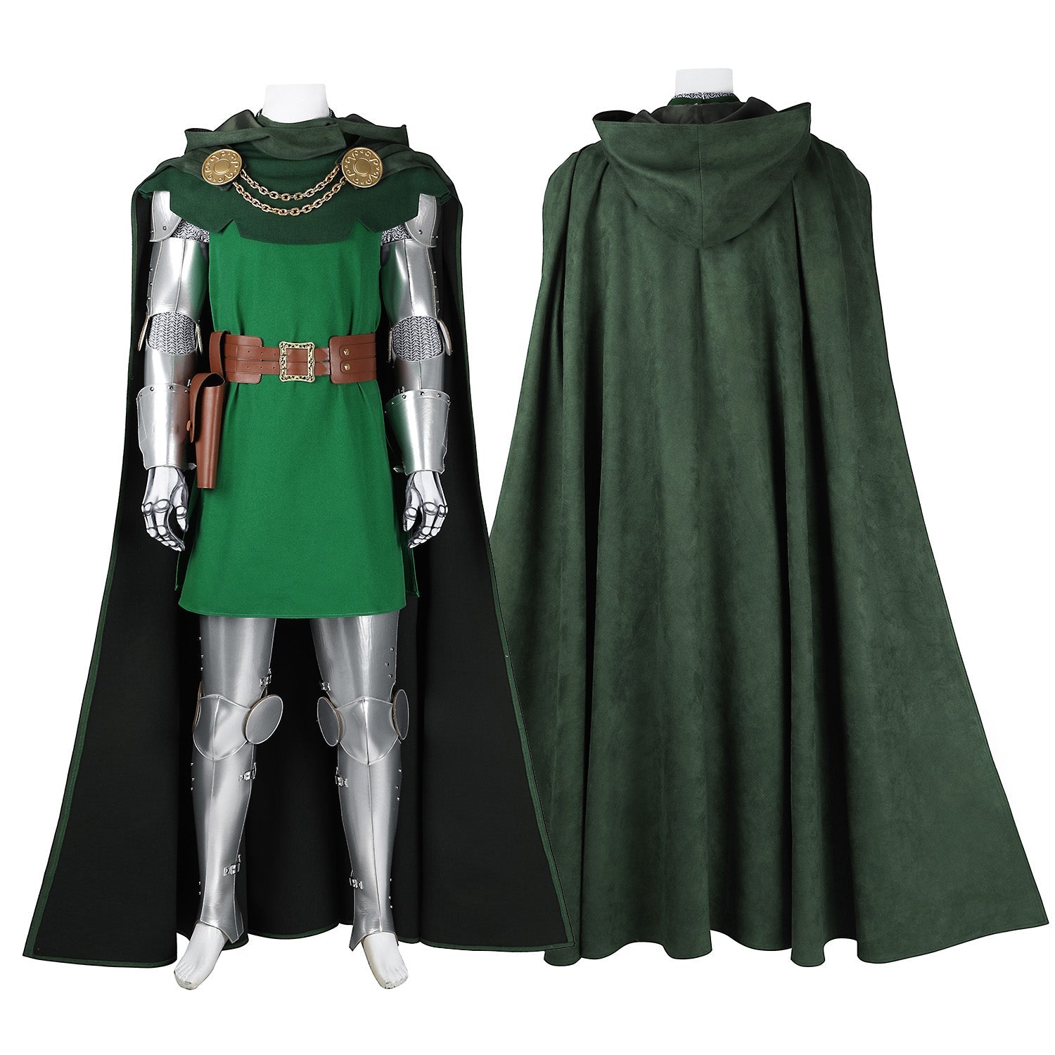 [ylevol] Fantastic Four Doctor Doom Battle Suit Full Set Top Cosplay Costumes
