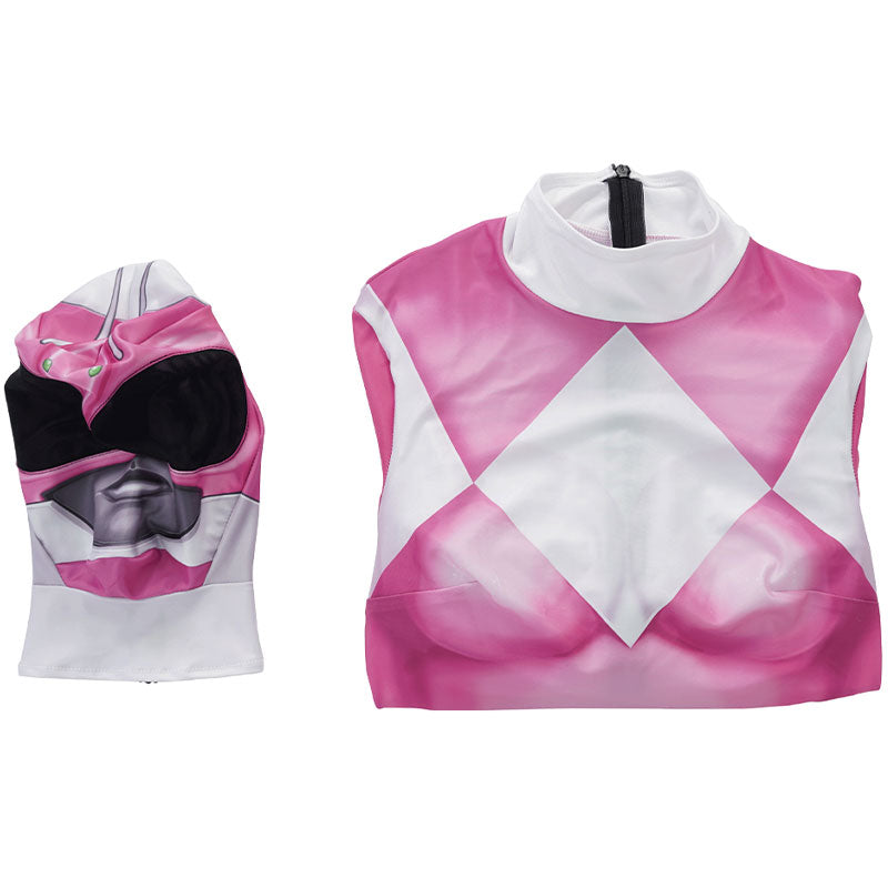 [ylevol] Mighty Morphin Power Rangers Ptera Ranger Pink Ranger Costumes