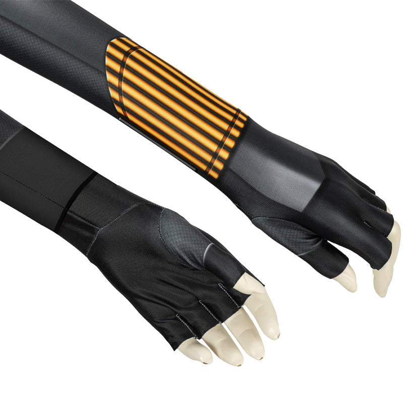 [ylevol] Black Widow Natasha Romanoff Black Suit Jumpsuit Cosplay Costumes