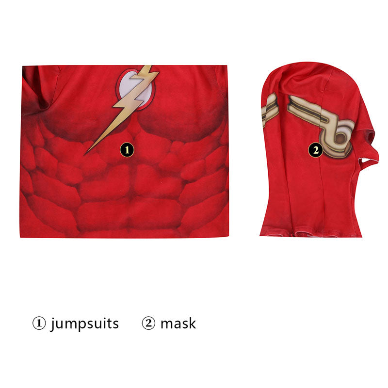 [ylevol] The Flash season 8 Jason Garrick Kids Jumpsuit Cosplay Costumes