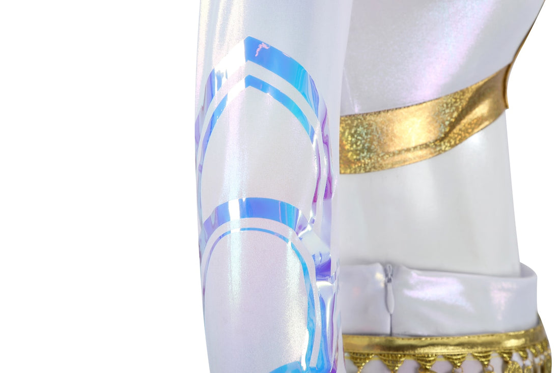 [ylevol] KPop Demon Hunters Zoey White Stage Outfit Cosplay Costumes