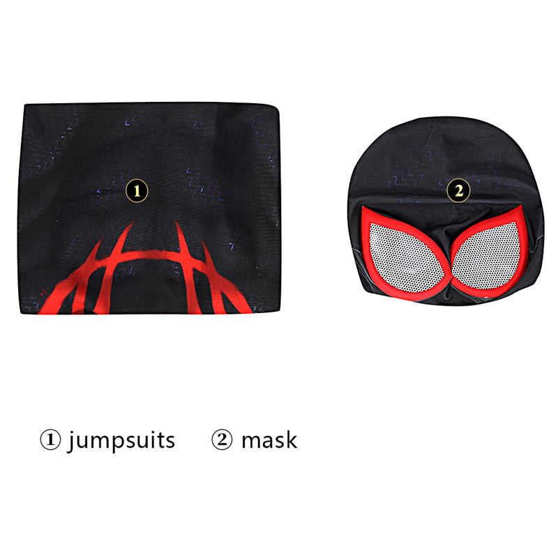[ylevol] Spider-Man Across The Spider-Verse Miles Morales Jumpsuit Costumes