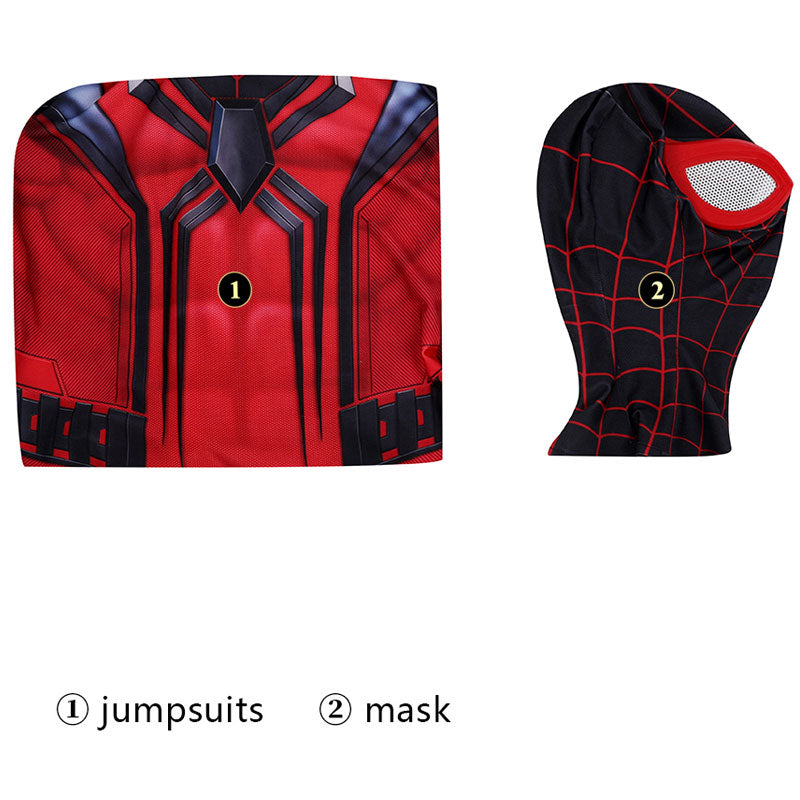 [ylevol] Spider-Man PS5 Crimson Cowl Suit Jumpsuit Cosplay Costume