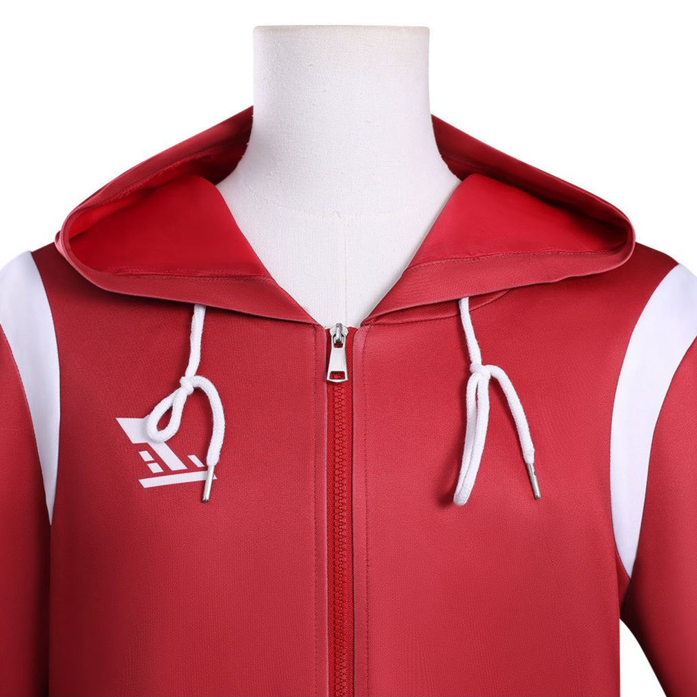 Naraka: Bladepoint Lin Qiye Red Jacket Fullset Cosplay Costumes