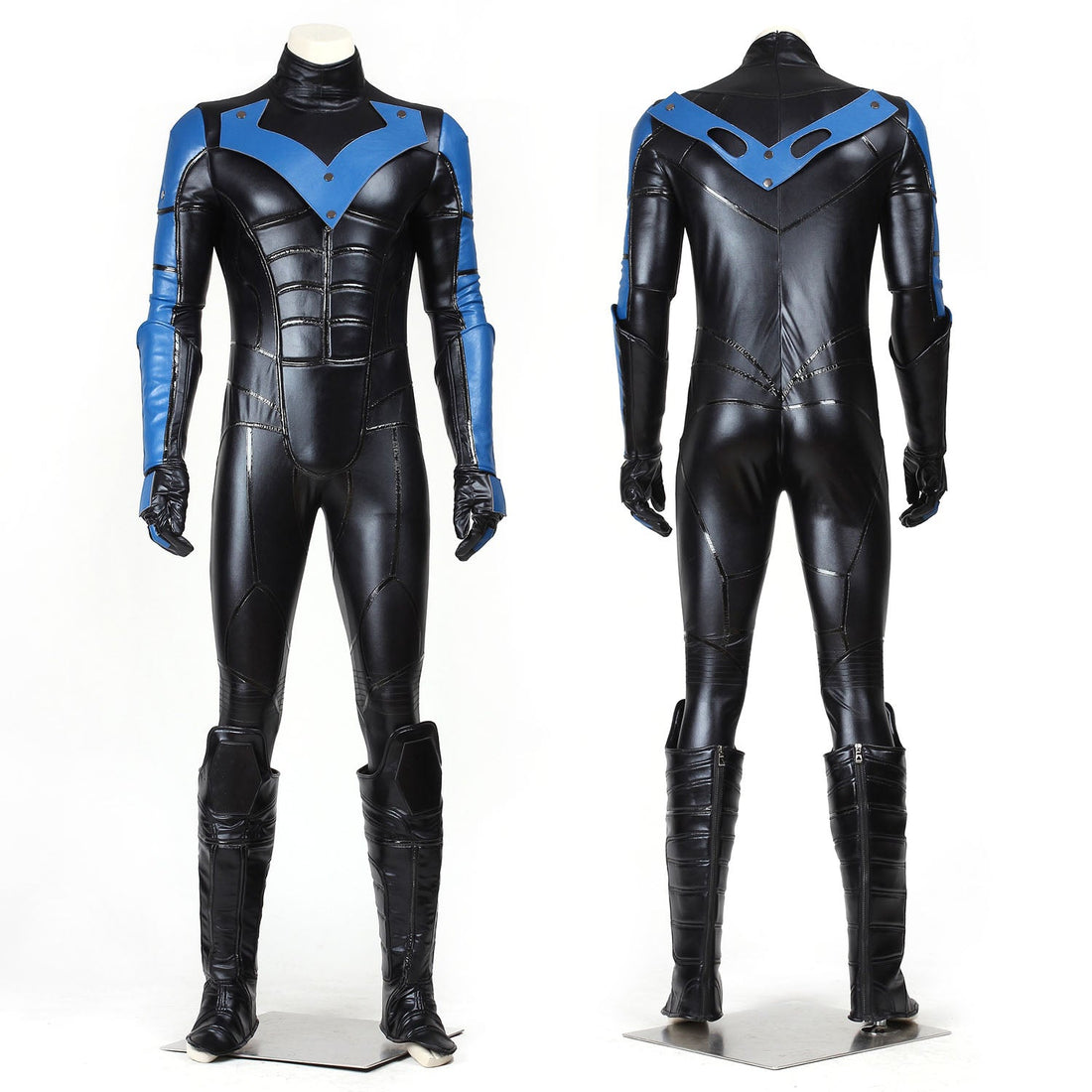 [ylevol] Batman Arkham City Nightwing Dick Grayson Fullset Top Cosplay Costumes