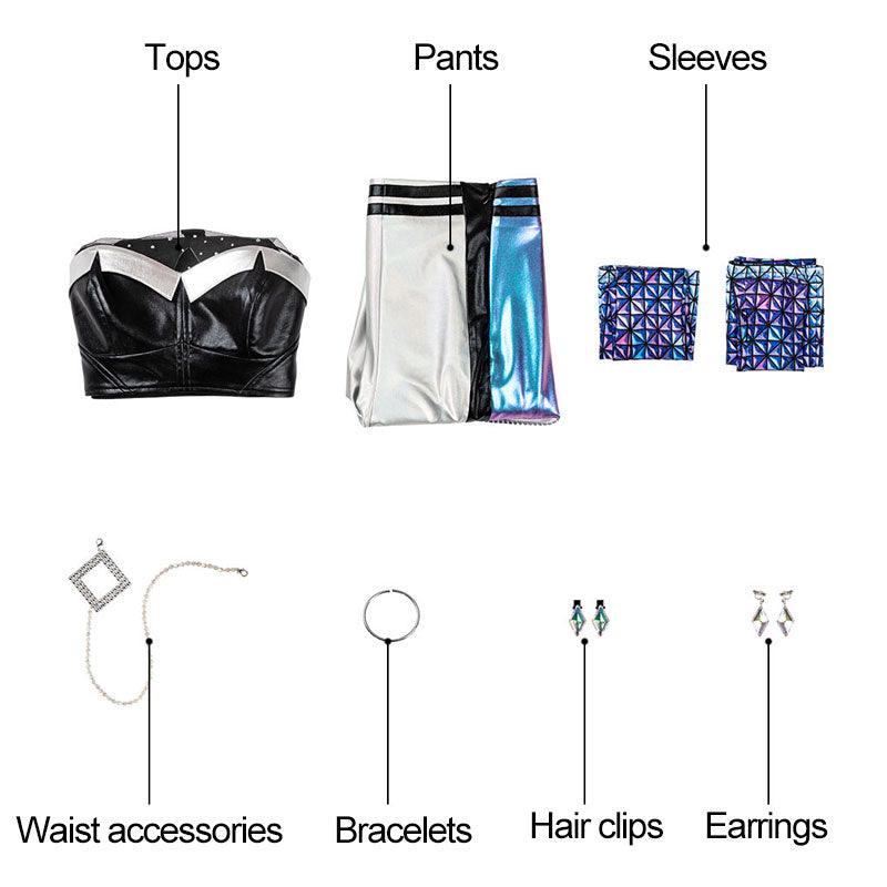 [ylevol] Game LOL KDA ALL OUT Kaisa Fullset Cosplay Costumes