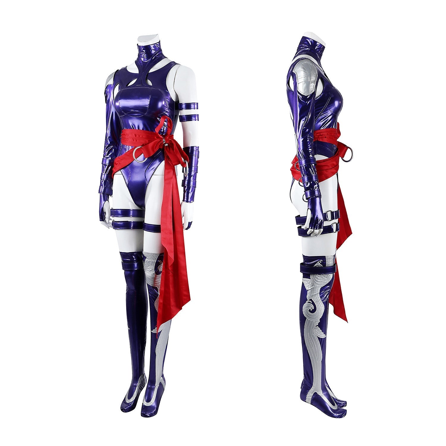 [ylevol] Marvel Rivals Luna Snow Psylocke Bodysuit Full Set Cosplay Costumes