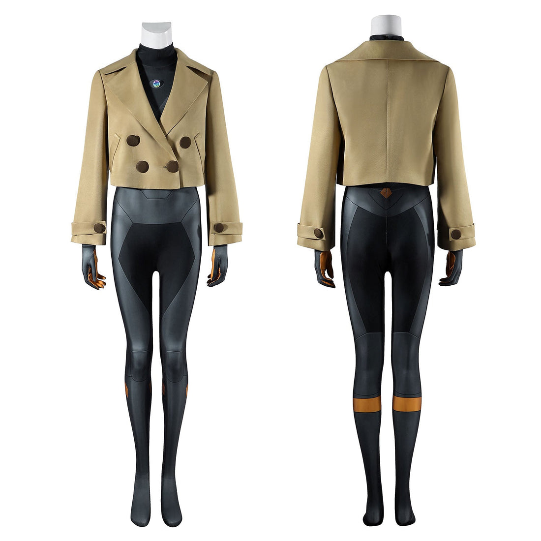 [ylevol] Pocket Game Z-A Emma Coat Jumpsuit Female Cosplay Costumes