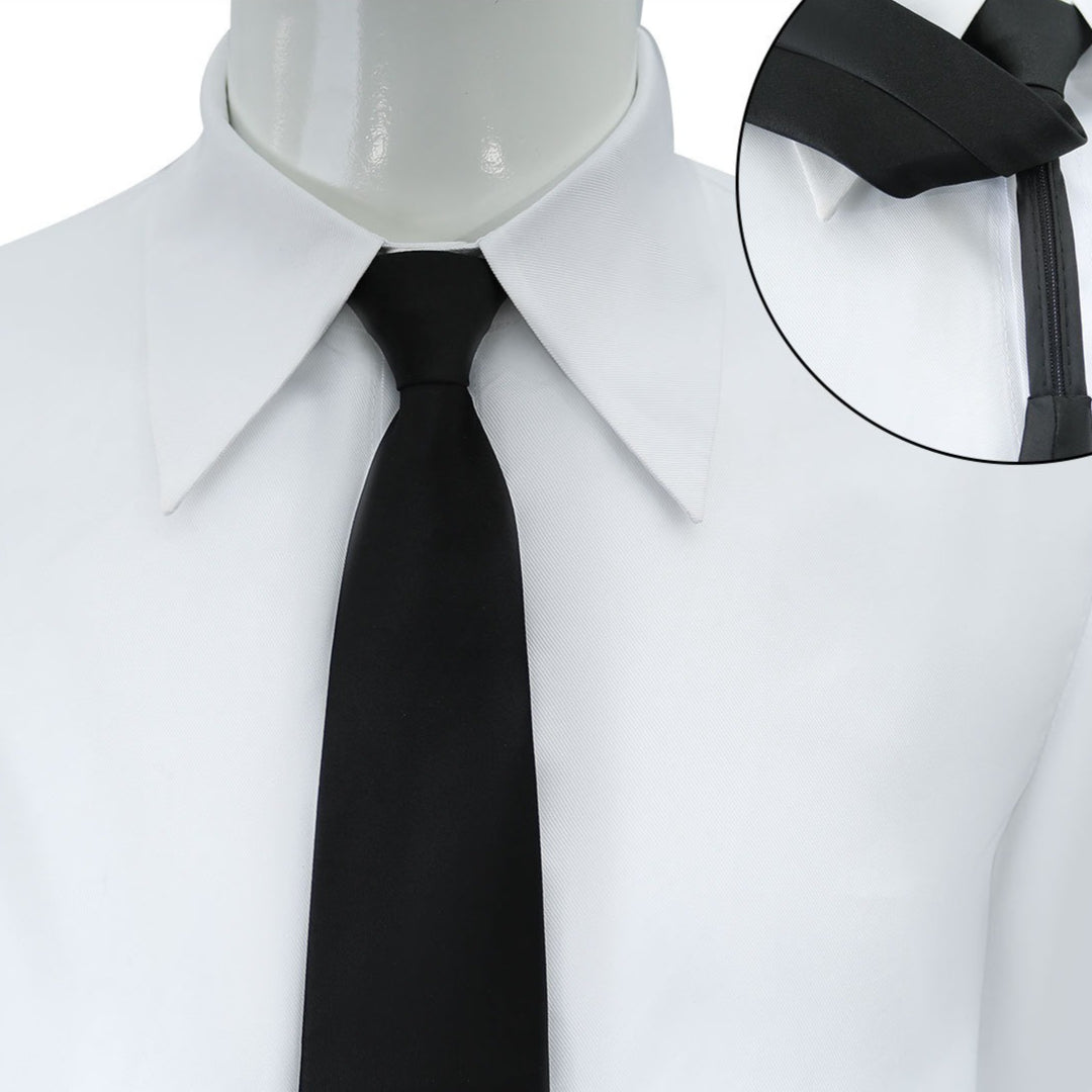 [ylevol] Beetle Juice Michael Keaton Stripe Suit Halloween Cosplay Costumes