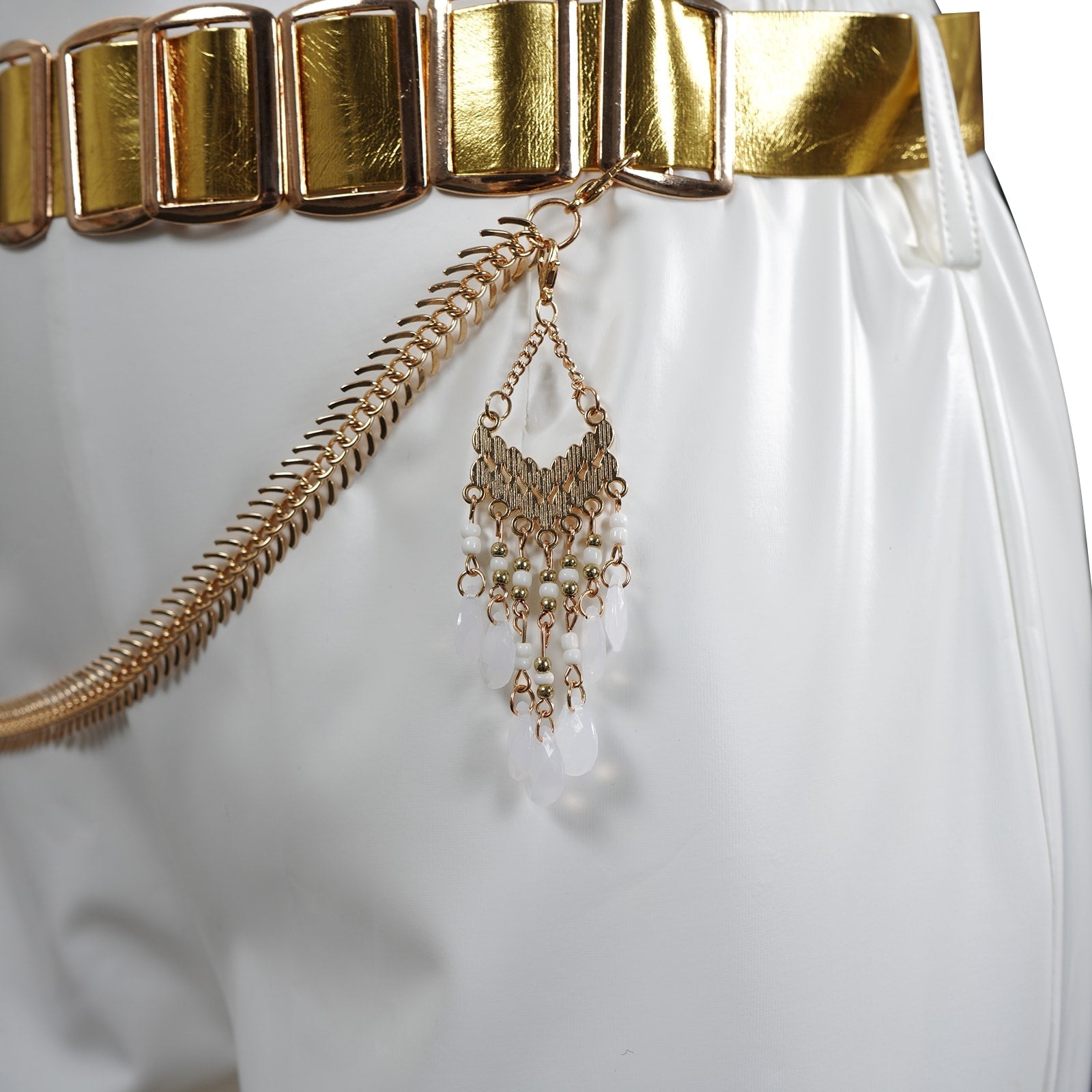 KPop Demon Hunters Rumi Zoey Mira White Leather Adult Kids Cosplay Costumes