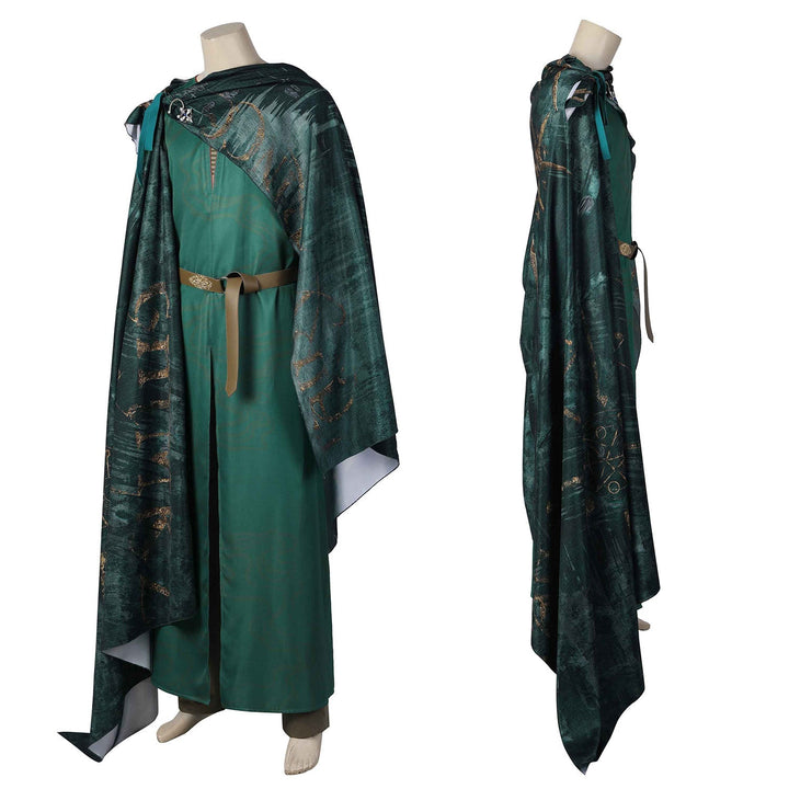 [ylevol] The Lord of the Rings The Rings of Power Elrond Green Cosplay Costumes