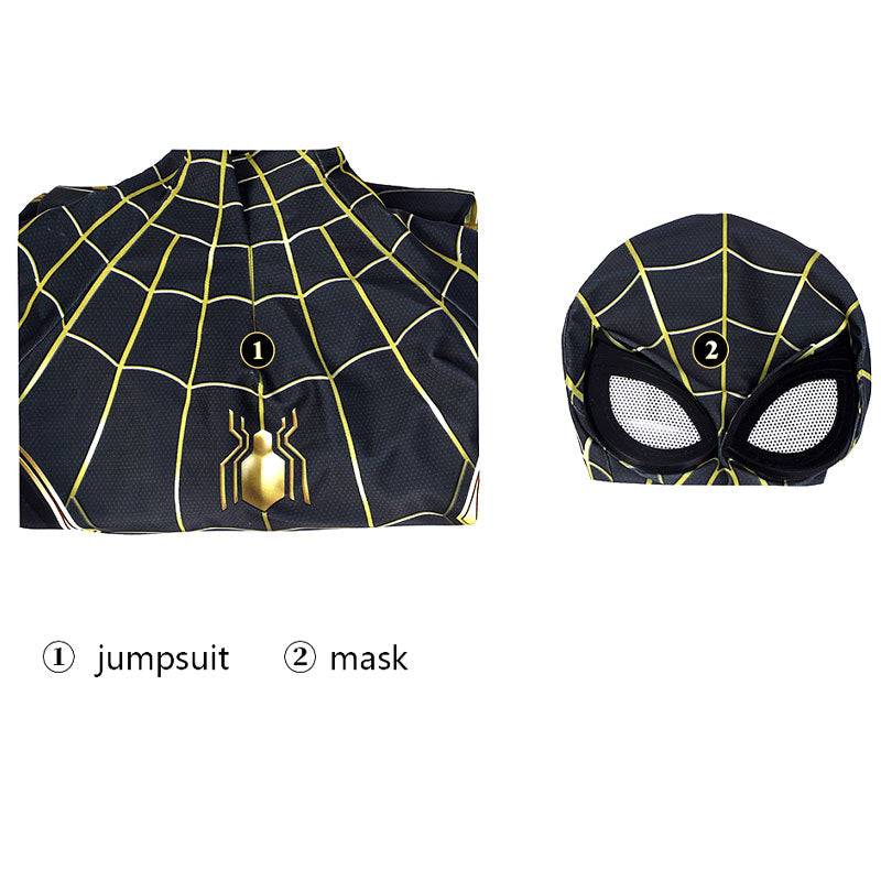 [ylevol] Spider-Man 3 No Way Home Peter Parker Jumpsuit Kids Cosplay Costumes