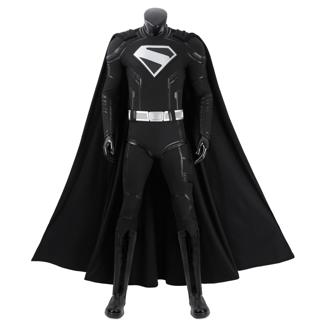 [ylevol] Superman Legacy Clark Kent Black Suit Top Cosplay Costumes