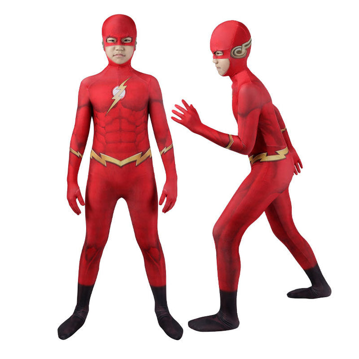 [ylevol] The Flash season 8 Jason Garrick Kids Jumpsuit Cosplay Costumes