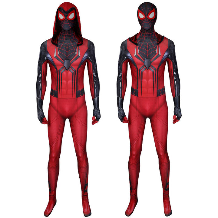 [ylevol] Spider-Man PS5 Crimson Cowl Suit Jumpsuit Cosplay Costume