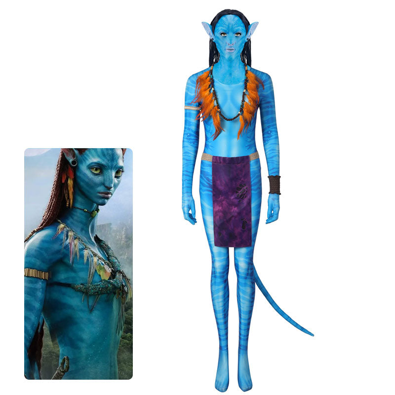 [ylevol] Avatar 2 The Way of Water Neytiri Jumpsuit Cosplay Costume