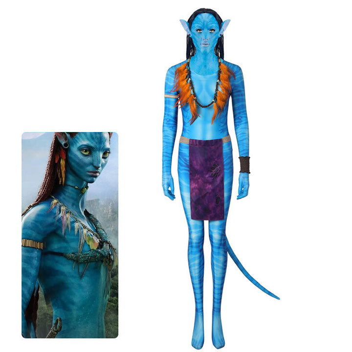 [ylevol] Avatar 2 The Way of Water Neytiri Jumpsuit Cosplay Costume