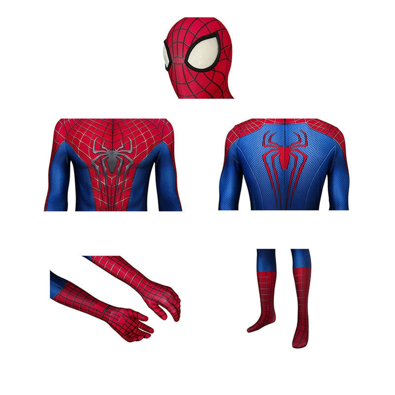 [ylevol] The Amazing Spider-Man Peter Parker Jumpsuit Elastic Force Costume
