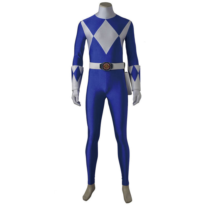 [ylevol] Mighty Morphin Power Rangers Billy Cranston Blue Ranger Costumes