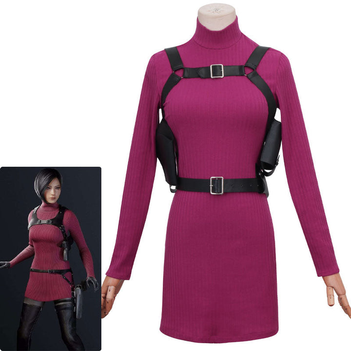 [ylevol] Resident Evil 4 Ada Wong Dress Cosplay Costumes