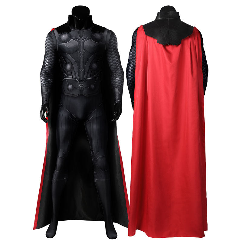 [ylevol] Avengers Infinity War Thor Jumpsuit with Cloak Cosplay Costumes
