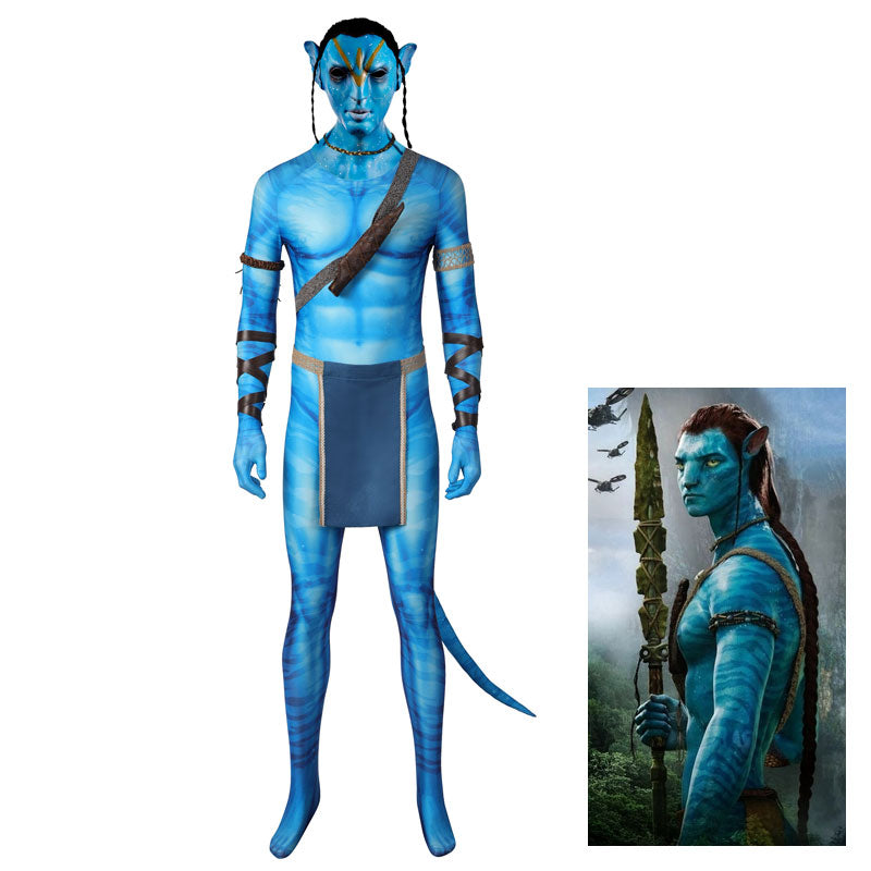 [ylevol] Avatar 2 The Way of Water Jake Sully Jumpsuit Cosplay Costume